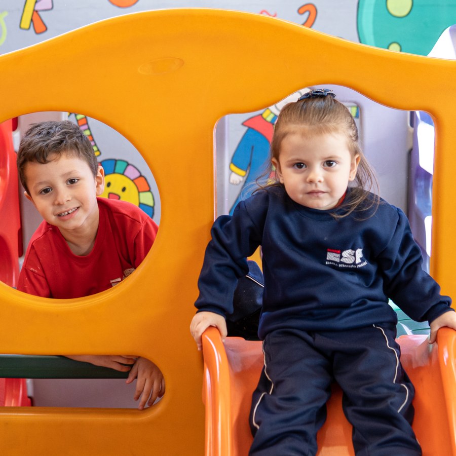 Crianças da Educação Infantil na ESP